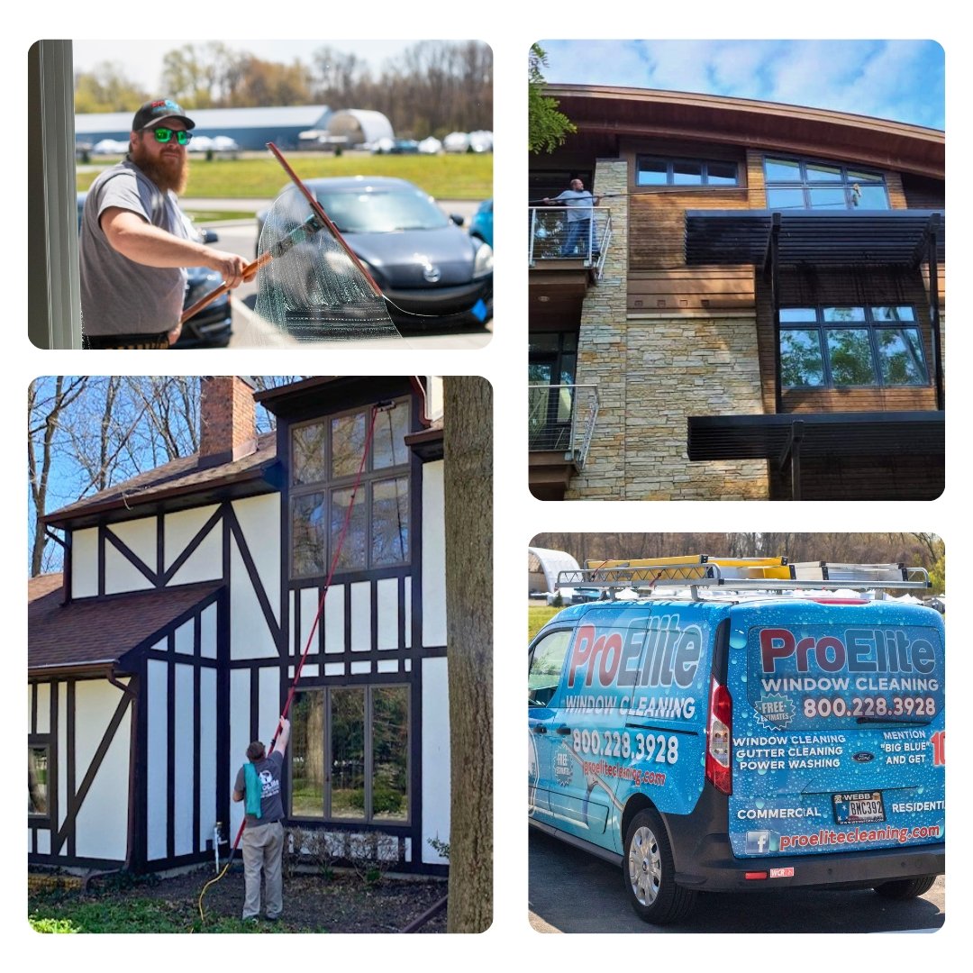 ProElite Window Cleaning Collage
