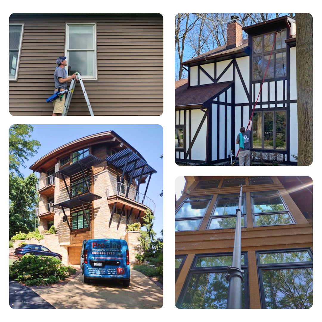 ProElite Residential Window Cleaning Collage